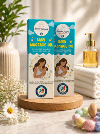 Baby massage oil